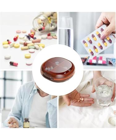 Travel Pill Organizer - Daily Meds Storage Container for Trips & Dietary Supplements - Buy Online on GoSupps.com