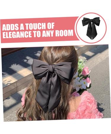 FRCOLOR Bow Hairpin Ribbon Hair Clip Barrettes for Women Ponytail Clip Women Hair Bows Hair Clips Barrettes Hair Ribbon Barrettes for Hair Large Hair Bows for Women Big Hair Bows - Buy Online on GoSupps.com