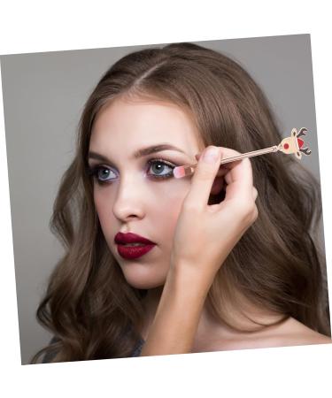 ABOOFAN 7 Christmas Cosmetic Brush Cosmetic Makeup Eyeliner Santa Suit Santa Accessories Concealer Brush Eyeshadow Powder Brush Multifunctional Brush Unique Elder - Buy Online on GoSupps.com