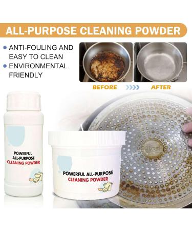 Powerful Kitchen All-Purpose Powder Cleaner Powerful All Purpose Cleaning Powder Foam Rust Remover Kitchen All-Purpose Cleaning Powder Household Kitchen Instant Stubborn Stains Cleaner (2PCS) - Buy Online on GoSupps.com