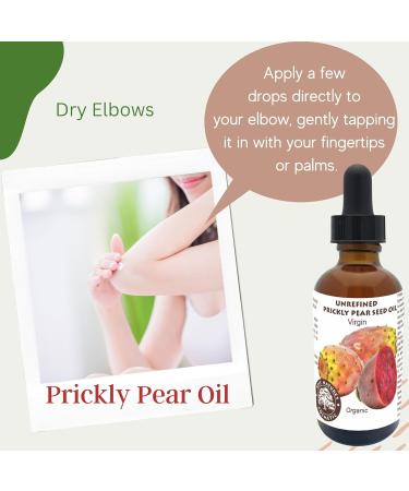 Prickly Pear Seed Oil Organic - Virgin (Cold Pressed Unrefined) for hydrated skin glowing mature skin. Nature s Desert Secret for Radiant Skin and Hair 1 oz (30ml) 1 Fl Oz (Pack of 1) - Buy Online on GoSupps.com