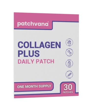 Patchvana Collagen Plus Patch for Women & Men 1 Month Supply 30 Patches
