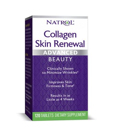 Natrol Collagen Skin Renewal Tablets, 120 Count