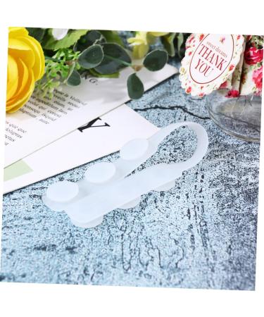 Minkissy 8st Mask Extension Hooks | Anti-Strangulation Face Mask Adapters | White Headband Connectors for Hearing Protection - 15.8x1.5cm - Buy Online on GoSupps.com