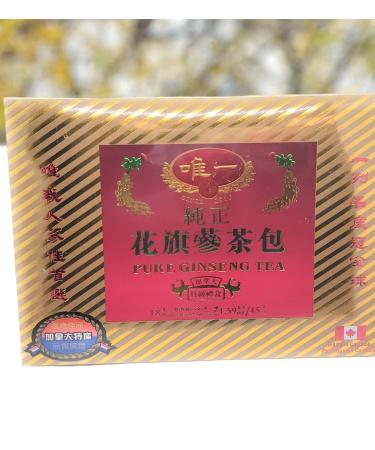 Ginseng Canadian Ginseng 18bags Ren Shen Cha - Made In Canada - Tea bags