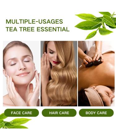 Tea Tree Face Serum - Tea Tree Oil Hyaluronic Acid Serum Dark Spot Correcting Glow Serum Korean Serum Tea Tree Cream Skin Brightening Hydrating Serum For All Skin Types 30ml - Buy Online on GoSupps.com