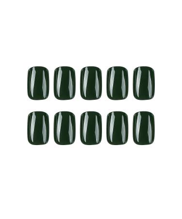 Buy Quadratic Black Acrylic Press-On Nails - 24 Full Cover Artificial Nails with Glue | MouyouGlow for Women BB10 - International Shipping Available - Buy Online on GoSupps.com