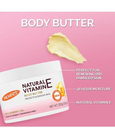 Palmer's Vitamin E Body Butter 7.25 oz - Nourishing Skin Moisturizer (Pack of 2) - Buy Online Internationally - Buy Online on GoSupps.com