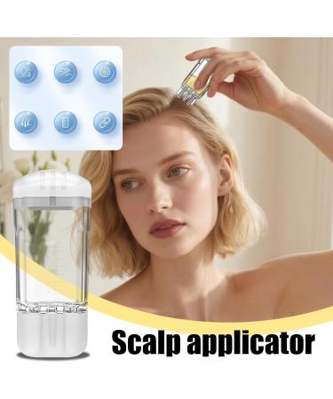 Oil Applicator For Scalp Handy Oil Dispenser for Travel Small Personal Care Product for Man Woman and Family White - Buy Online on GoSupps.com