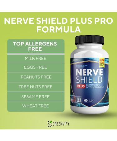Nerve Shield Plus Pro - Advanced Nerve Health Formula for Relief & Long-Term Support | Shop Internationally - Buy Online on GoSupps.com