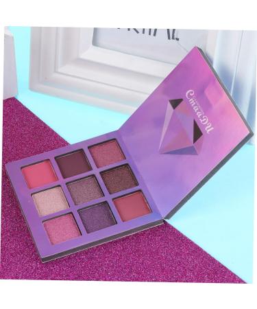 Angoily 3pcs 9 Makeup Palette Eye Shadow Diamond 1 count (Pack of 1) Purplex3pcs - Buy Online on GoSupps.com