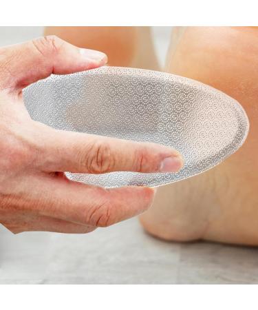 Callus Remover for Feet - Heel Scraper Nail File | Foot File Pedicure Tool Foot Scraper Glass Pedicure Foot Buffer for Cracked Heels & Dead Skin Foot Wash Board - Buy Online on GoSupps.com