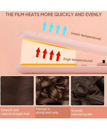 Mini Dual Purpose Curling Iron & Hair Waver - Quick & Easy Hair Straightener for All Hair Types - Perfect for Women with Short Hair - Buy Online on GoSupps.com