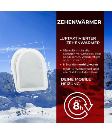 Thermopad Handwarmer | Soft Warming Pillow - 10 Pairs of Instant Heat Pads & Toe Warmers for 8 Hours of Comfort - Buy Online on GoSupps.com