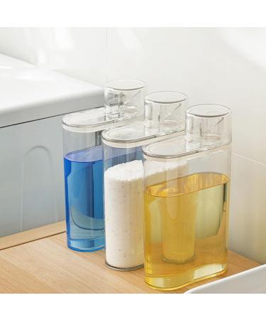 Laundry Detergent Dispenser Laundry Soap Dispenser Liquid Detergent Dispenser for Laundry Room Organization for Detergent Softener Bleach Powder Etc - Buy Online on GoSupps.com