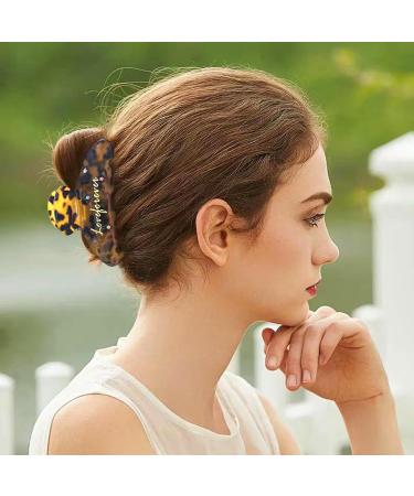 Big Hair Claw Clips Tortoise Shell Large Claw Hair Clips For Thick Hair 3.8 Inch Strong Hold Hair Jaw Clips Clamps For Women 2 Color Available(2 Pack) Brown - Buy Online on GoSupps.com