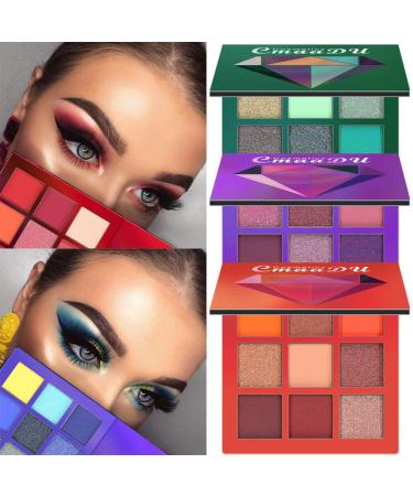 Battnot 9-Color Eyeshadow Palette - Matte & Shimmer Cosmetic Cream Makeup for Flawless Looks - Buy Online on GoSupps.com