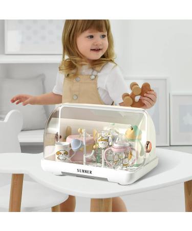 Calakono White Storage Box for Baby Bottles - Efficient Organization for Milk Bottles | International Shipping - Buy Online on GoSupps.com