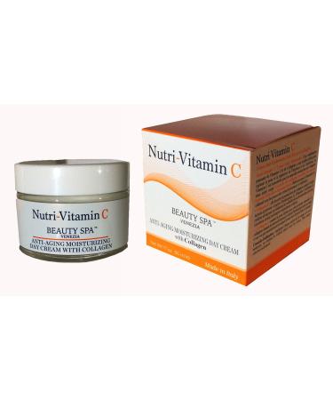 Nutri-Vitamin C Anti Aging Day Cream with Collagene 1.7 oz - Moisturizing Formula - Buy Online on GoSupps.com