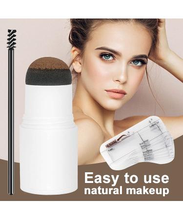 Perfect Brow Stamp Stencil Kit - Long-lasting Waterproof Medium Brown Eyebrow Stencils - Buy Online on GoSupps.com