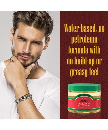 Tres Flores Molding Pomade 6 oz. - 2 Pack: Styling Hair Pomade for Men - Long-Lasting Hold and Shine - Buy Online on GoSupps.com
