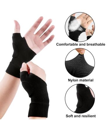 4 Pairs Arthritis Gloves Therapy Gloves Gel Hand Wrist Support Brace Arthritis Compression for Thumb Arthritis Sport Pain Relief Tendonitis for Men and Women Fits Both Hands - Buy Online on GoSupps.com