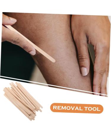 Beavorty 500 STK Wood Waxing Sticks Set | Hair Removal Tool - Waxhols Spatulas for Smooth Skin | International Shipping Available - Buy Online on GoSupps.com