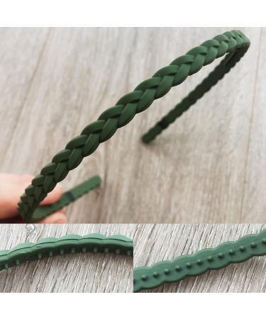 Yazon Headbands for Girls & Women - 12 Pack Thin 6mm Plastic Headbands with Teeth - Ideal Hair Accessories - Buy Online on GoSupps.com