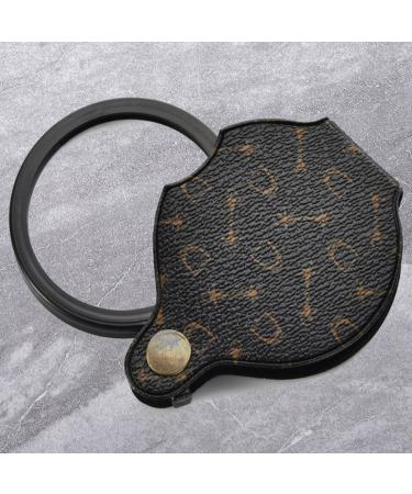 PLABBDPL Handheld Magnifier 15x - Foldable Pocket Reading Aid - 70mm Magnifying Glass for Easy Reading - Buy Online on GoSupps.com