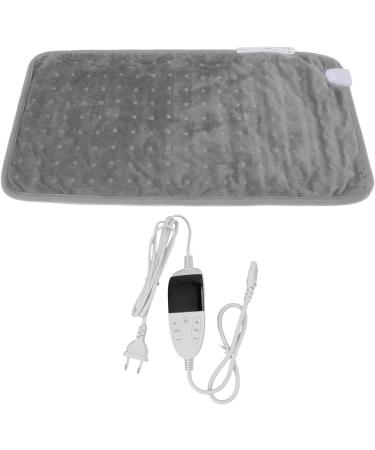 FDIT Electrical Heating Blanket - 3 Timing Modes LCD Display 6-Speed Electric Heating Mat for Bedrooms & Living Rooms (EU Plug 220-240V) - Gray - Buy Online on GoSupps.com