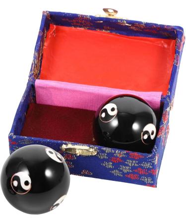JECOMPRIS 4-Piece Massage Globe Set | Baoding Balls with Bell | Hand Massage Tools for Yoga & Fitness - Buy Online on GoSupps.com