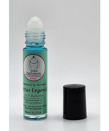 Invictus Legend Inspired Body Oil for Men - Compare to Aroma - 1/3 oz Roll-On - International Shipping Available - Buy Online on GoSupps.com