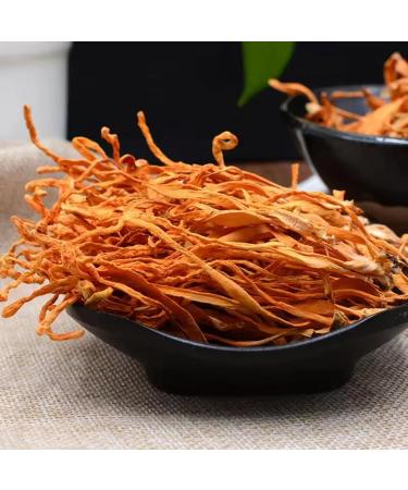  HQZMCTE Natural Herbal Tea Healthy Cordyceps Flower Tea 1.41oz/40g Cordyceps Militaris Premium Quality Natural Cordyceps Air Dried - Buy Online on GoSupps.com