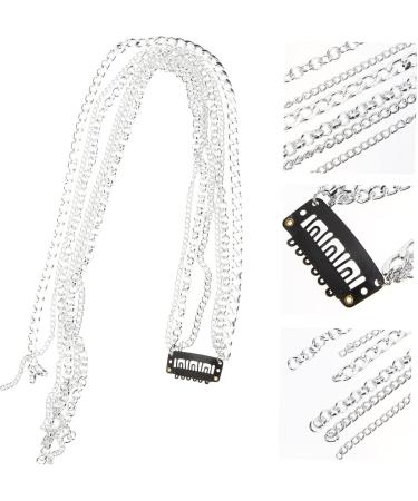 FOMIYES Tassel Hair Chain Headpiece for Women Hair Clip for Women Hair Barrettes for Women Women's Hair Clips Hair Tassel Braids Rhinestone Hair Chain Miss Aluminum Accessories Rhinestones - Buy Online on GoSupps.com