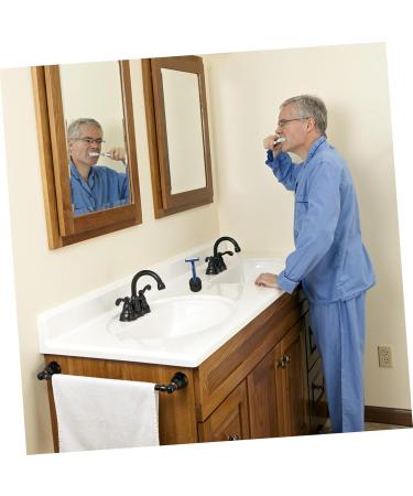 Beaupretty 2 StK Razor Base Stand - Men's Razor & Brush Holder Aluminum Alloy Storage Solution - Buy Online on GoSupps.com