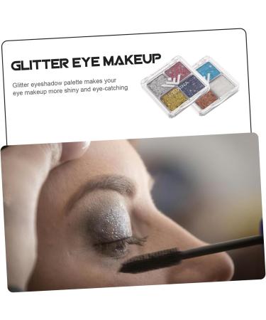 NULYLU 2pcs Glitter Eye Makeup Eyeshadow for Women Eyeshadows Sparkly Eyeshadow Eye Shadow for Women - Buy Online on GoSupps.com