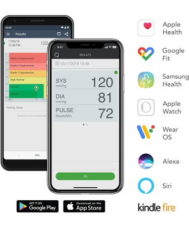 QardioArm Wireless Blood Pressure Monitor - Easy-to-Use Smart Upper Arm Cuff with Bluetooth. App-Enabled for iOS/Android/Apple Watch. FSA/HSA Eligible - Buy Online on GoSupps.com