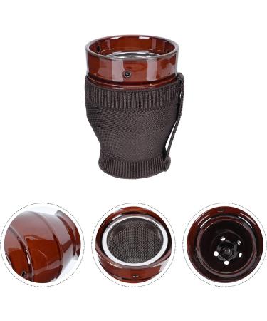 Minkissy Moxibustion Roll Holder & Ceramic Burner - Moxa Scraping Pot Assembly Holder for Effective Moxibustion Massage - International Shipping Available - Buy Online on GoSupps.com