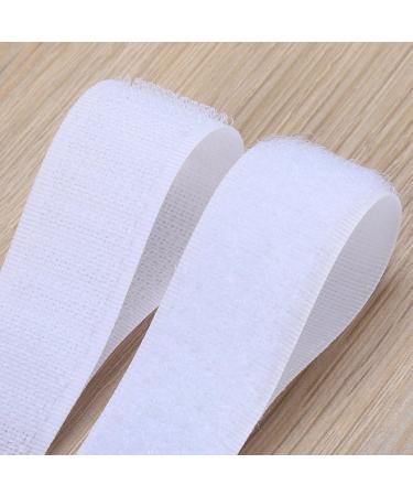 AIEX 39.37 Feet/12m Hook and Loop Self Adhesive Tape Roll with Gift Scissors (White) - Buy Online on GoSupps.com