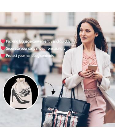 Dmoera 4 Pack Heavy Duty Shoe Travel Bags for Women - Suitcase Organizer Set for Packing, Ideal for Commuting - Buy Online on GoSupps.com