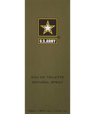 New Brand US Army Green Eau de Toilette Spray for Men 3.3 Ounce - Buy Online on GoSupps.com