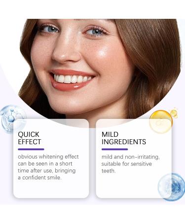 Patchs Nettoyants for Les Dents - Hydratent et Apaisent la Bouche Favorisent la Sant Des Gencives Blanchissent Visiblement Doux for Les Dents Sensibles(2pcs) 1 g (Lot de 1) - Buy Online on GoSupps.com