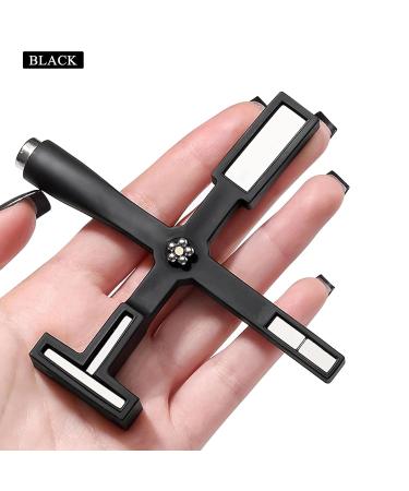 12Pcs Cat Eye Nail Art Magnet Tools Kit - 5 in 1 Magnet for 3D Gel Polish - DIY or Salon Use - Pink - Buy Online on GoSupps.com