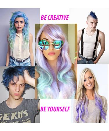 Jumbo Hair Chalk Pens for Kids - Washable, Scented, 12 Bright Colors - Perfect Gift for Party, Toy, Birthday - 200% More Color Per Pen - Buy Online on GoSupps.com