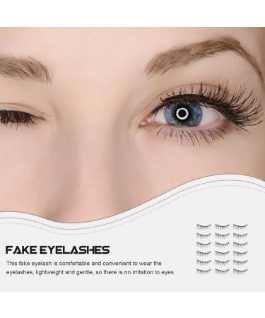 20 Pairs Eyelashes False Eyelash Strip Lash Strips Eye Lash Single Lashes Lash Fake Makeup Lashes Strips Fake Eyelash Ioni Cosmetic Lashes Lash Book Imitation Bulk Cosmetics - Buy Online on GoSupps.com
