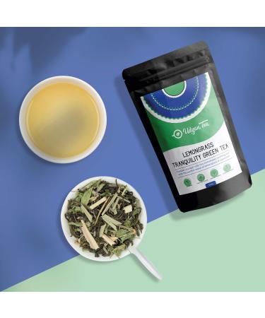 Udyan Tea Lemongrass Tranquillity Green Tea with Mint 100g (40 Cups) | Handpicked Natural Ingredients | Calms Your Body & Mind | Enhances Focus and Clarity - Buy Online on GoSupps.com