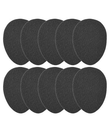 Tixiyu 10PCS Anti-Slip Rubber Sole Protector Pads Self-Adhesive Shoe Grips Non-Slip Noise Reduction Skid Proof Sole Pad for Ladies Shoes High Heels Boots