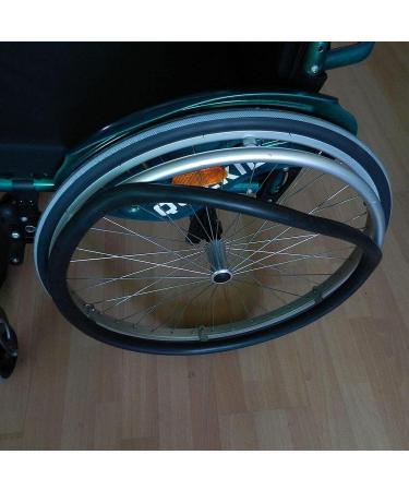 24 Inch Wheelchair Push Rim Covers Non-Slip Wear-Resistant Hand Push Cover (Color : Black Size : 24in) 24in Black - Buy Online on GoSupps.com