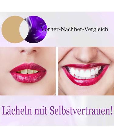 Lila Toothpaste - Purple Whitening Paste for Stain Removal & Brightening Yellow Teeth - Buy Online on GoSupps.com