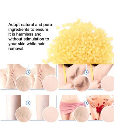 Professional Hard Wax Pearls - Pain-Free Hair Removal 1000g Honey | No-Strip Depilatory Wax Pellets for Gentle Waxing - Buy Online on GoSupps.com